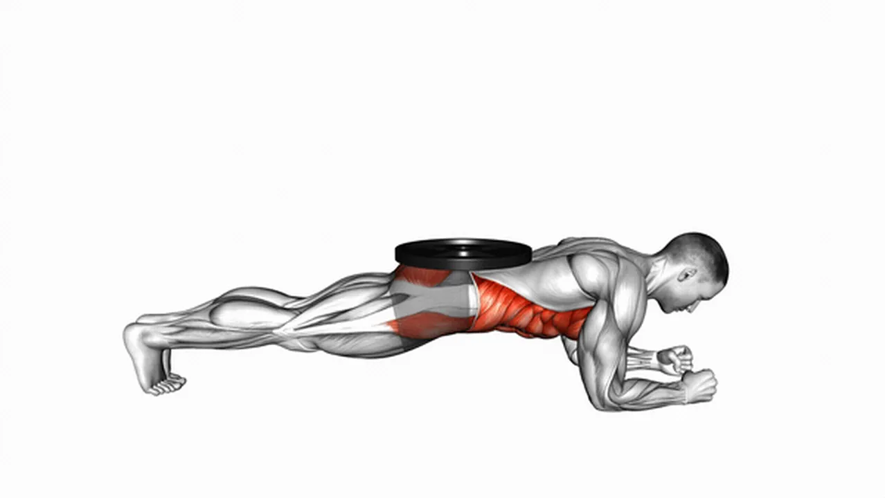 Common mistakes during weighted front planks Image