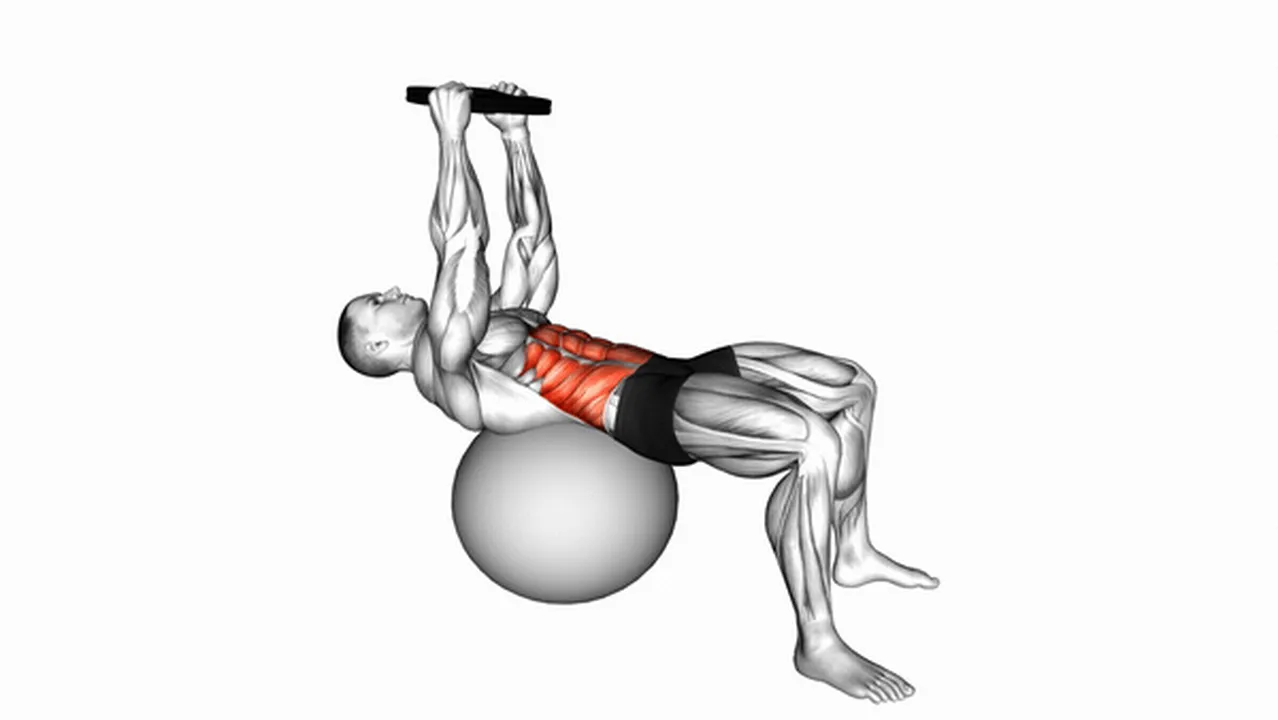 What are the benefits of weighted overhead crunches? Image