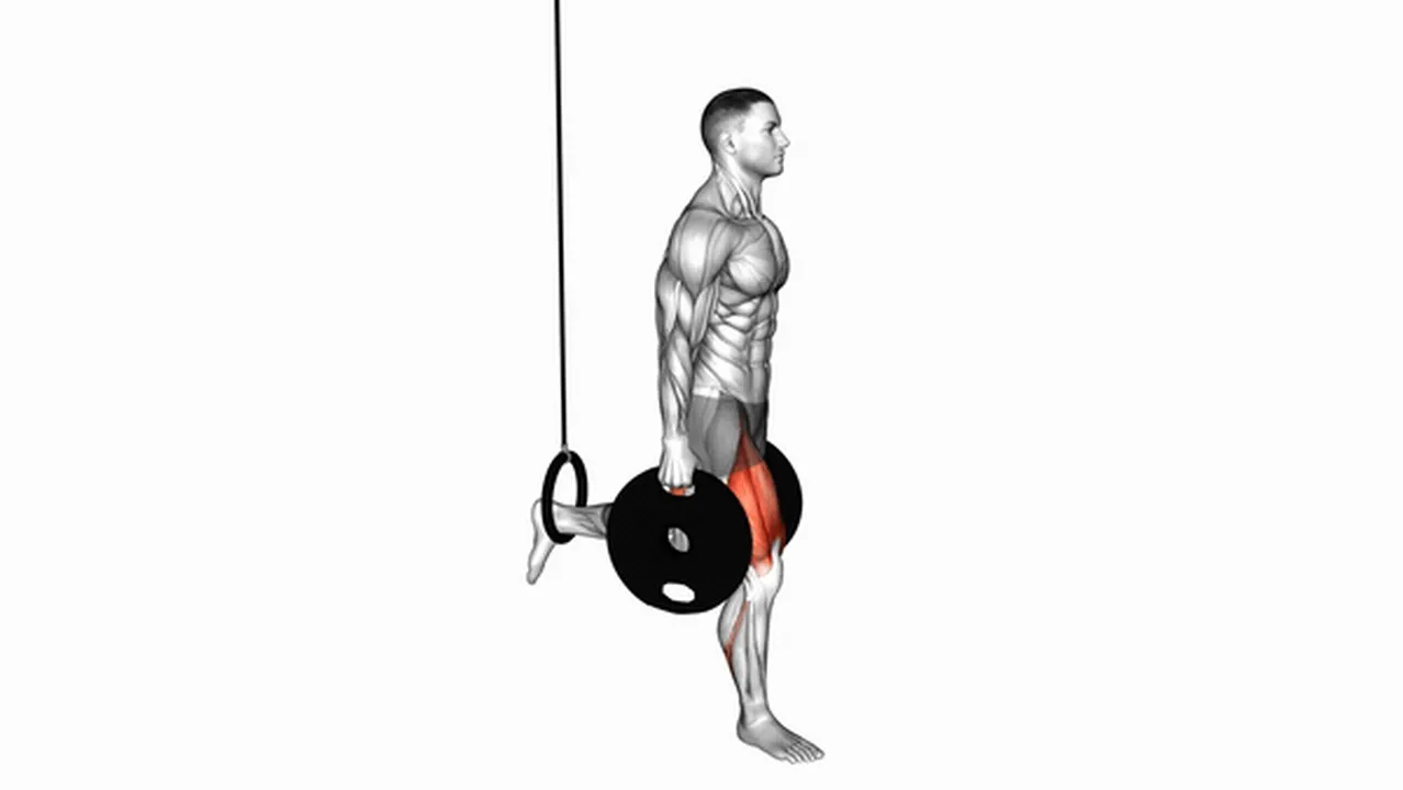 What are the benefits of the Weighted Plates Bulgarian Split Squat? Image