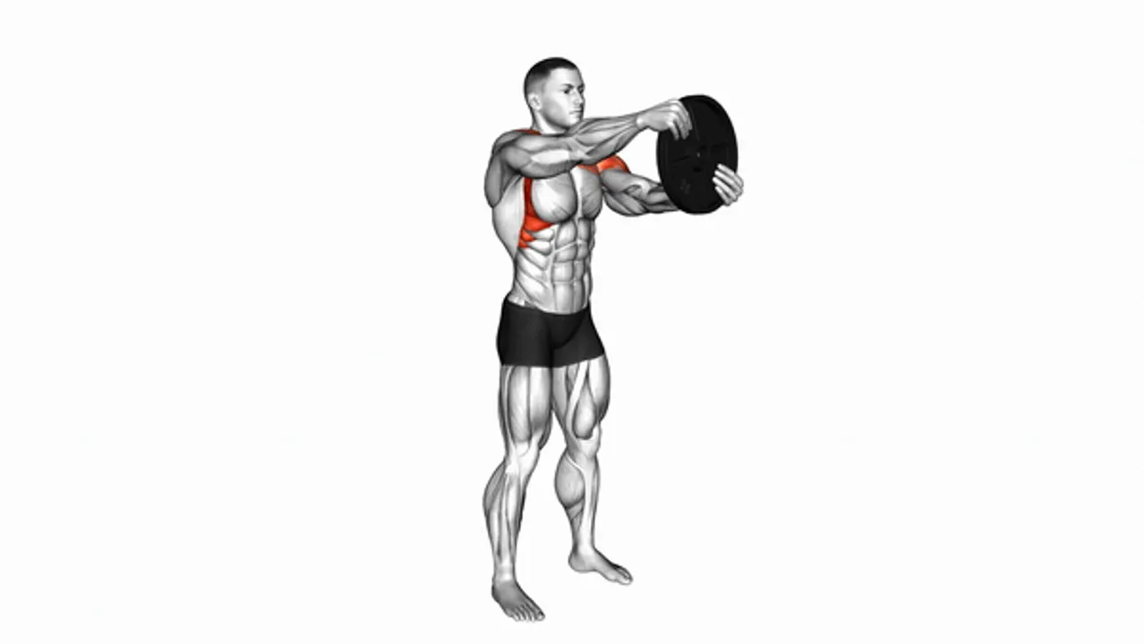 Weighted Round Arm Raises