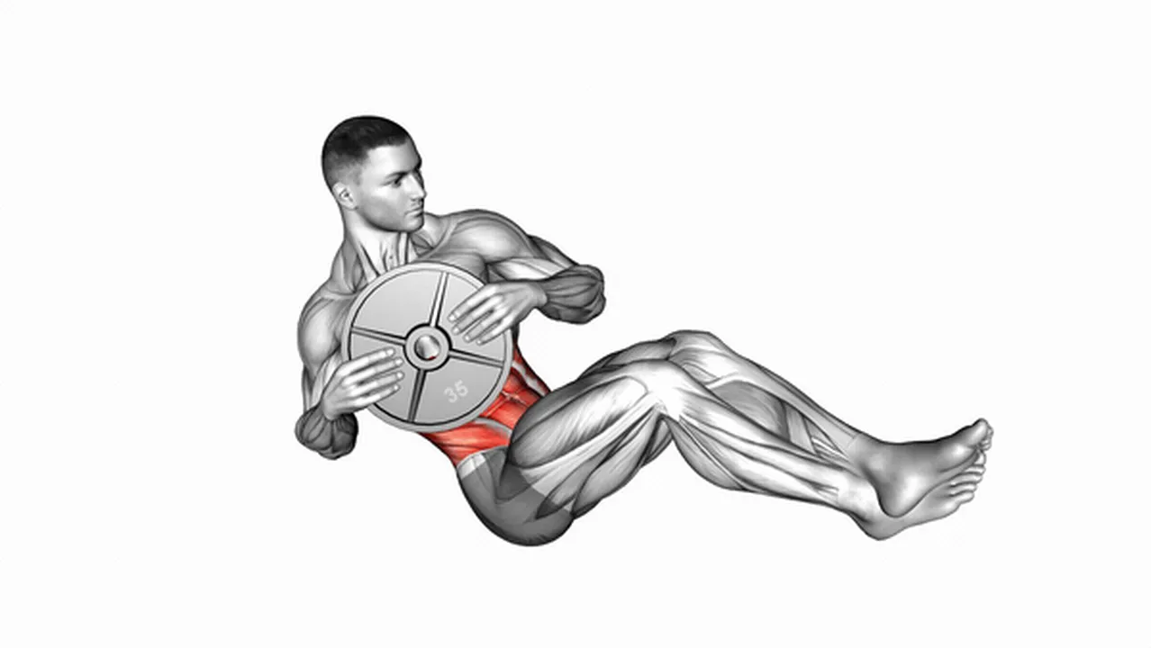 Common mistakes during Weighted Russian Twists (Legs Up) Image