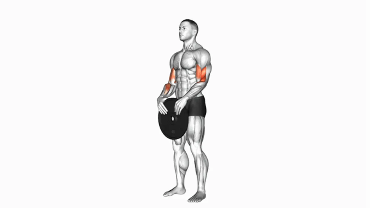 Weighted Standing Curl