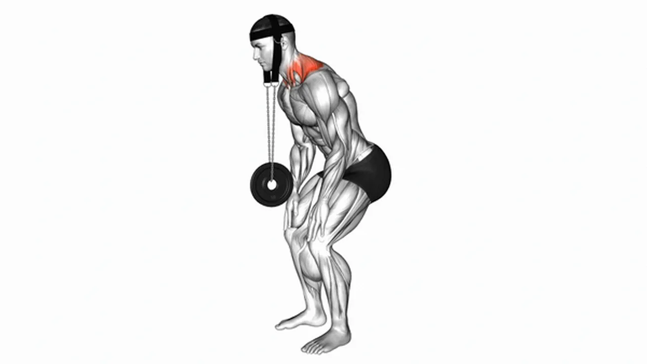 How to do Weighted Standing Neck Extensions? Image