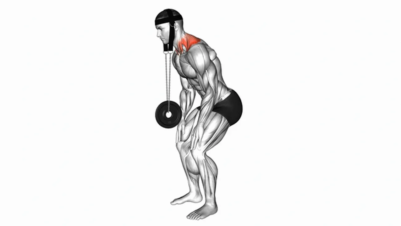 Common variations of Weighted Standing Neck Extensions Image