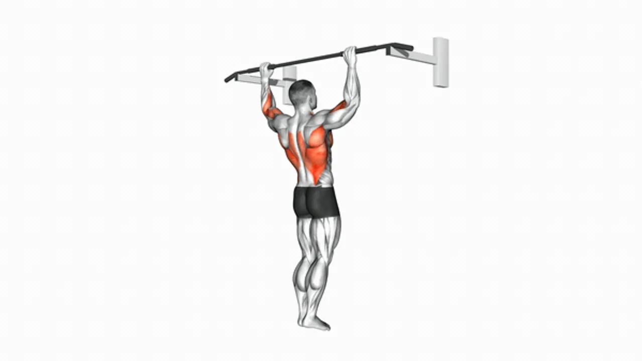 Wide Grip Pull-Up