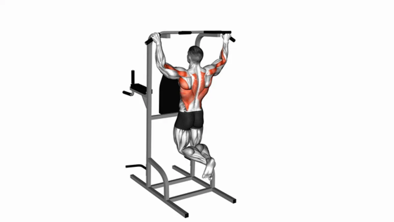 Wide Grip Pull-Ups