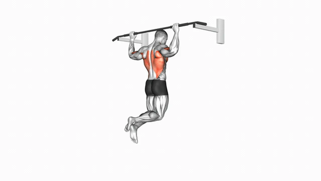 How to do wide grip rear pull-ups? Image