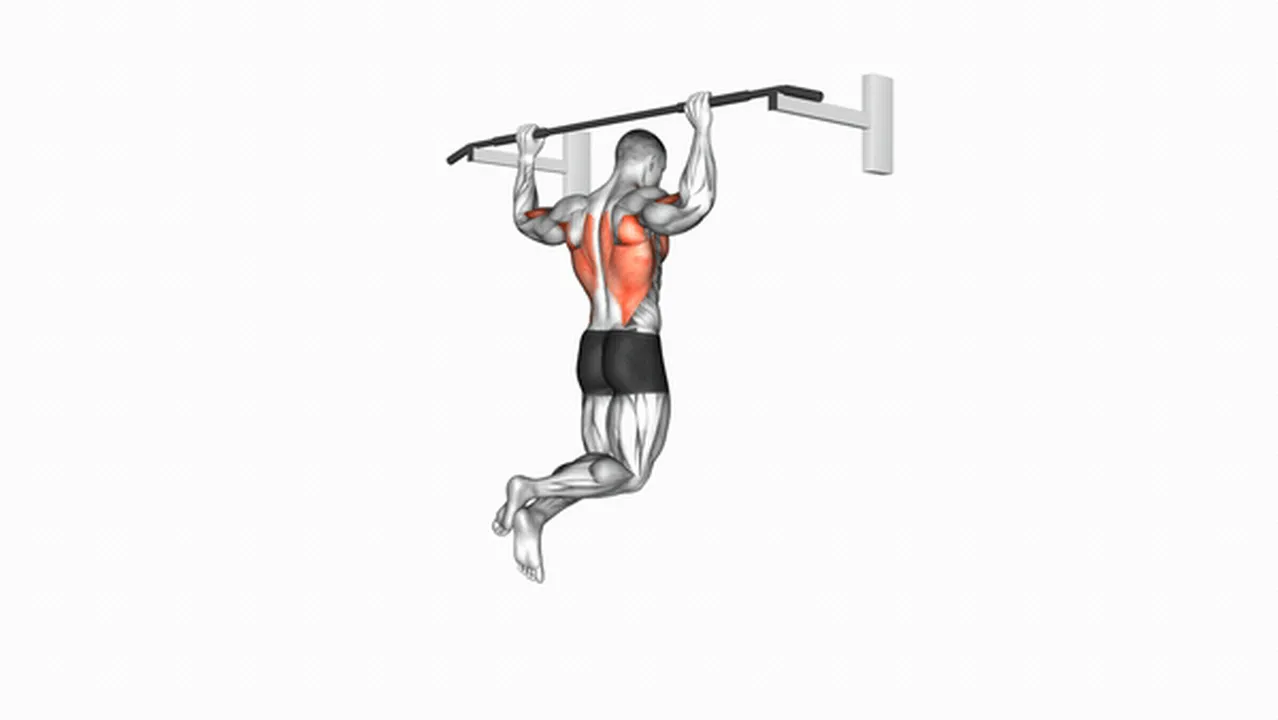 Common wide grip rear pull-up variations Image