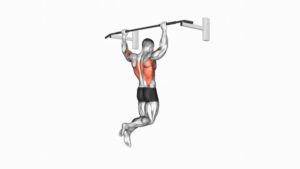 Wide Grip Rear Pull-Up