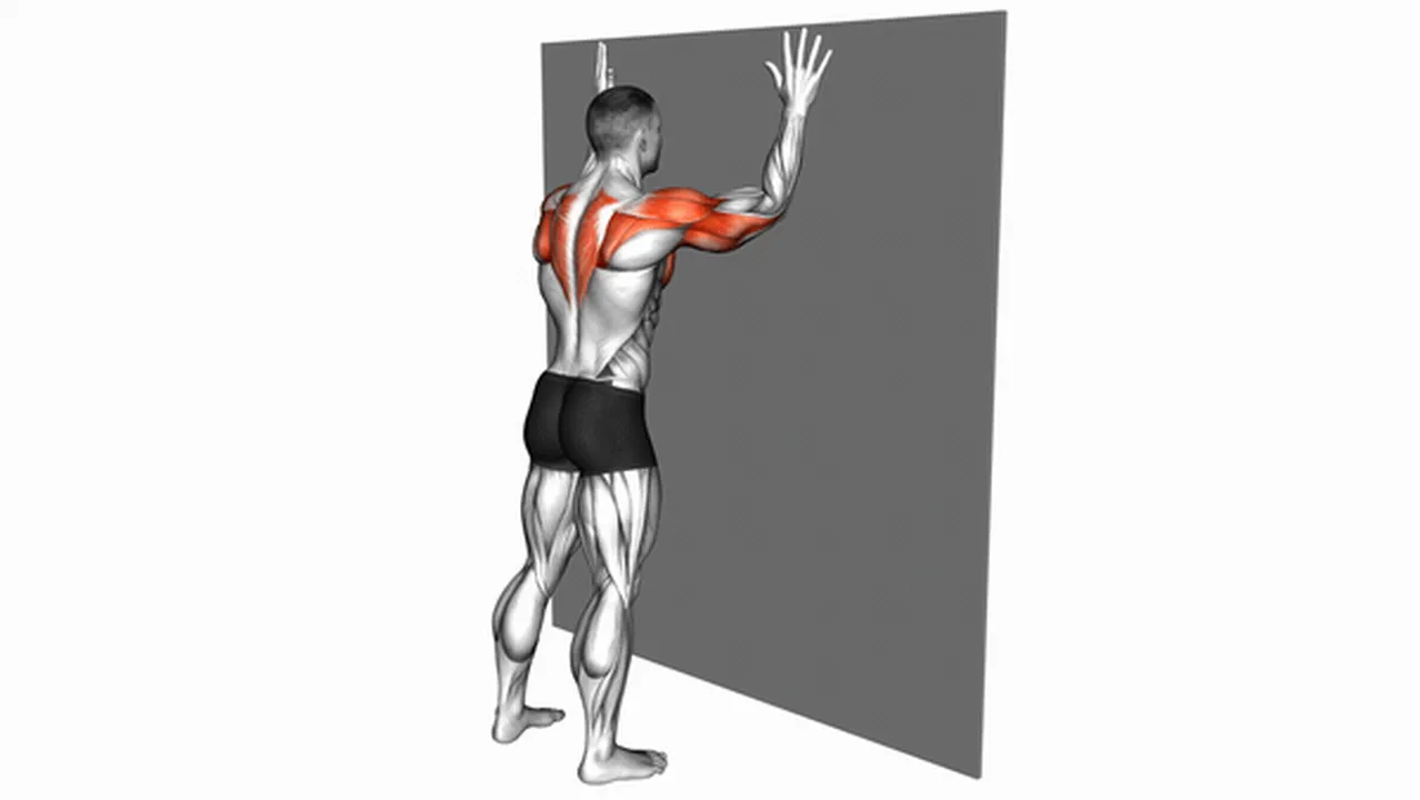 What are the benefits of wide grip wall push-ups? Image